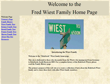 Tablet Screenshot of fredwiest.com